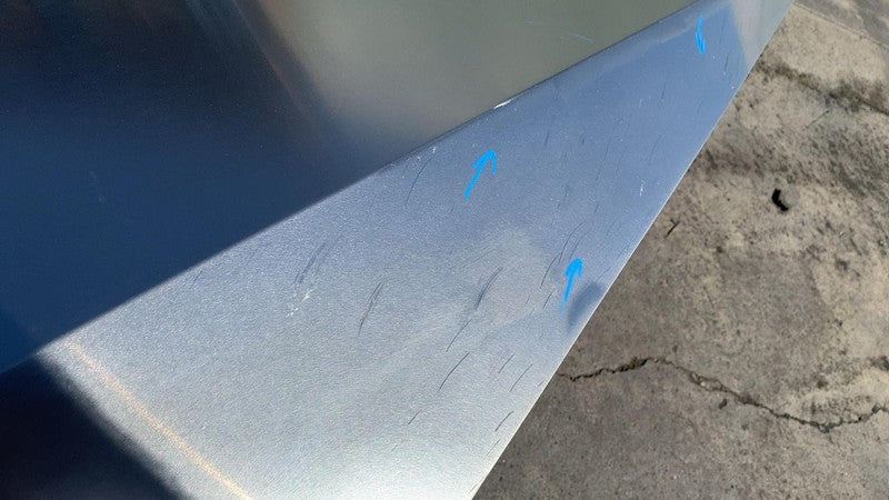 ⭕ 24-25 Cybertruck Rear Passenger Quarter Fender Sail Panel Cover Left LH Silver
