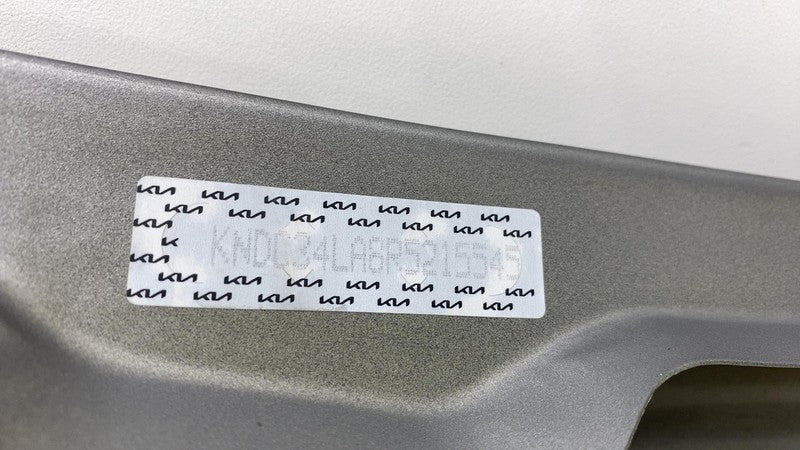 2022-2024 Kia EV6 Front Passenger Side Fender Shell Cover Panel Right Gray - KLG