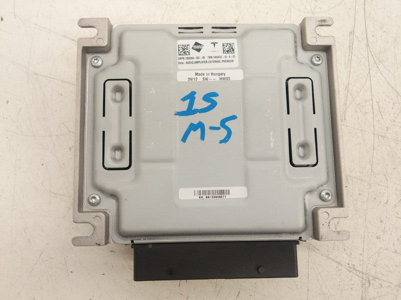 ⭕ 12-20 Tesla Model S MS External AMP Audio Sound System Amplifier 100