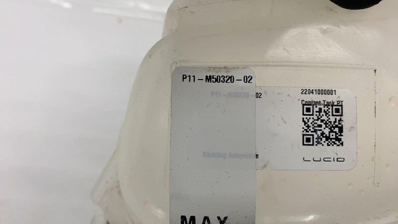P11-M50320-02 ⭕2022-2024 Lucid Air Coolant Reservoir Tank Bottle Assembly PT OEM P11-M50320-02