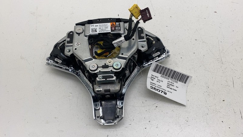 1023381-01-E ⭕ 12-15 Model S MS Steering Wheel Airbag w/ Control Switch & Bezel 1023381-01-E