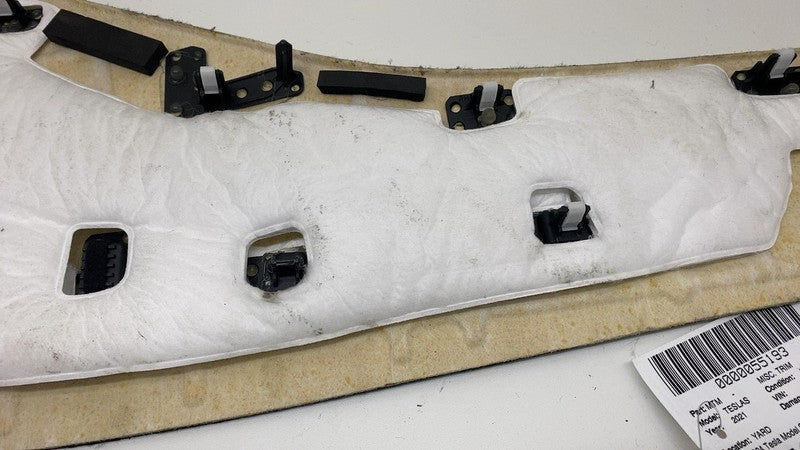2021-2024 Tesla Model S PAIR Front Left & Right Center Console Side Panel Trim
