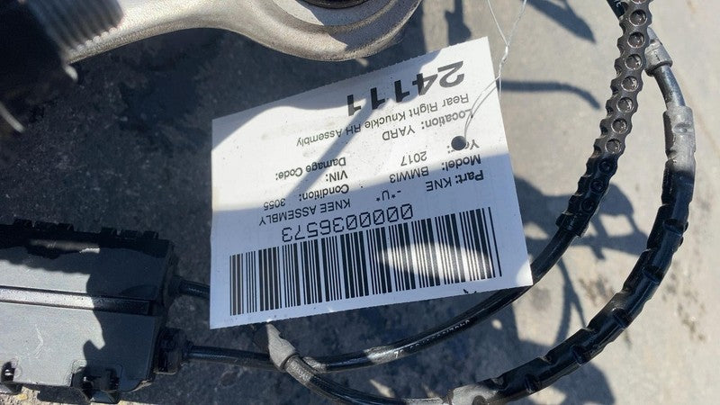 ⭕ 2014-2020 BMW i3 Rear Passenger Side Knuckle + Brake Caliper + Rotor Right RWD