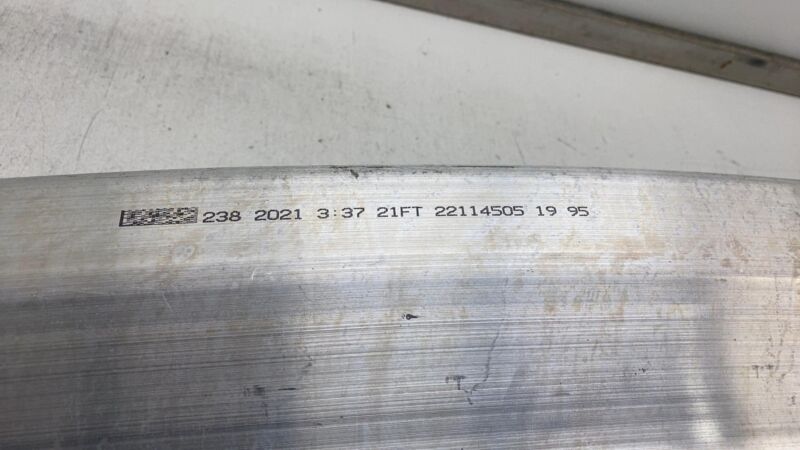 2017-2023 Tesla Model 3 Rear Bumper Beam Extrusion Reinforcement Impact Bar Assy