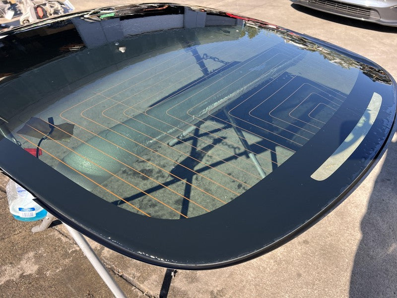 ⭕ 17-20 Model 3 M3 Rear Trunk Panoramic Backlite Glass Back Section 14