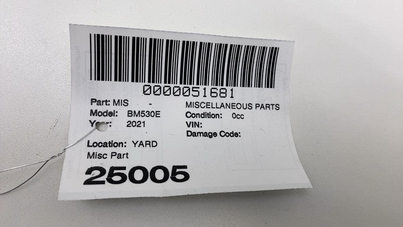 6832066-01 2021 BMW 530e G30 Smart Keyless Access Entry Antenna Sensor Control Module OEM