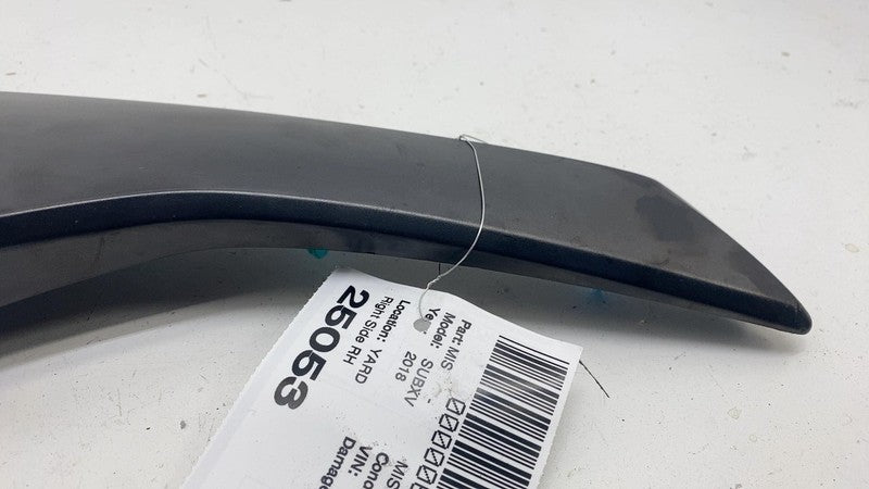 C150100630 ⭕ 18-21 Subaru Crosstrek Rear Right Tailgate Spoiler Molding Winglet 96031FL040