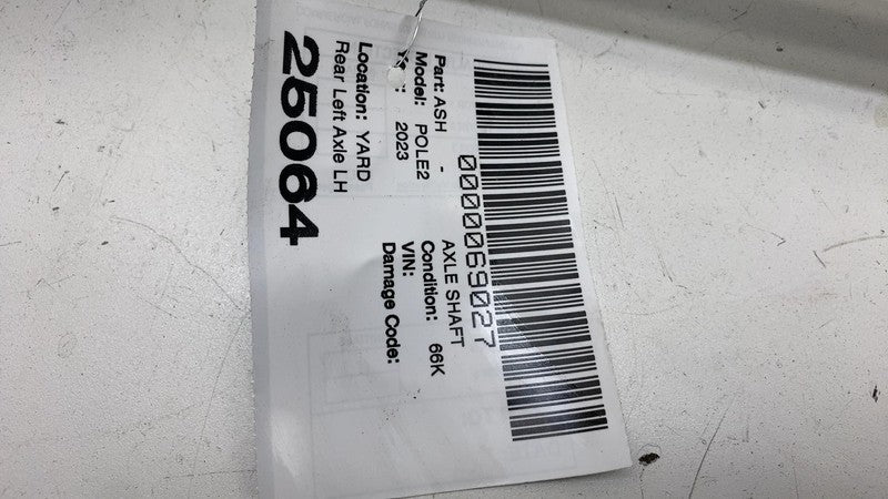 32324589 ⭕ 2021-2023 Polestar 2 PS2 Rear Left Side Axle Shaft Halfshaft AWD LH 32324589