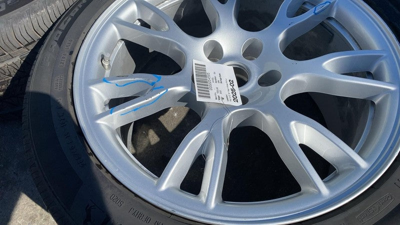 2021-2023 Tesla Model S PAIR of Rear Wheel Rim 19" w/ Continental Tire 285/40R19