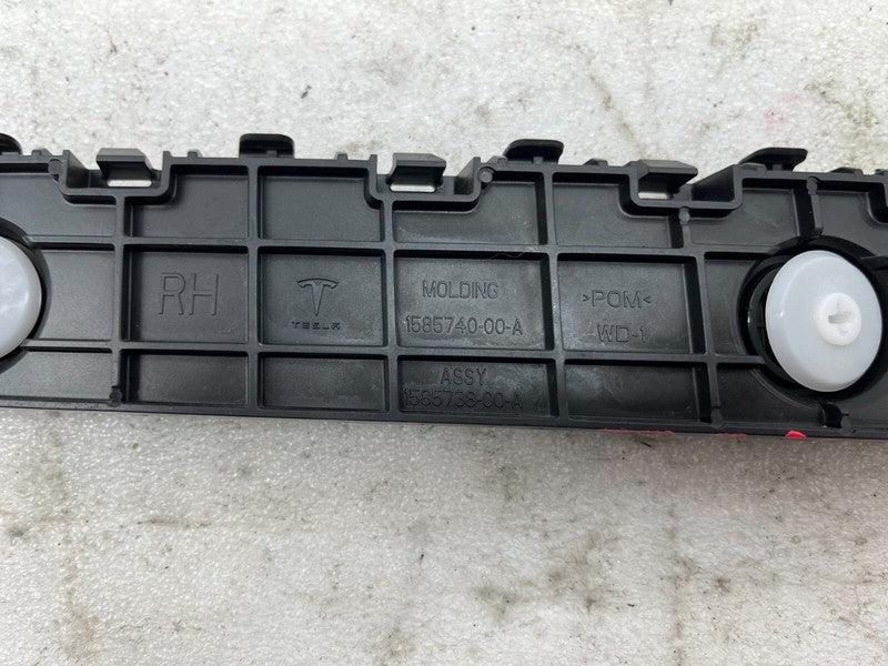 158573800A ⭕ 21-25 Model S Rear Passenger Bumper Wing Support Bracket Right RH 1585738-00-A