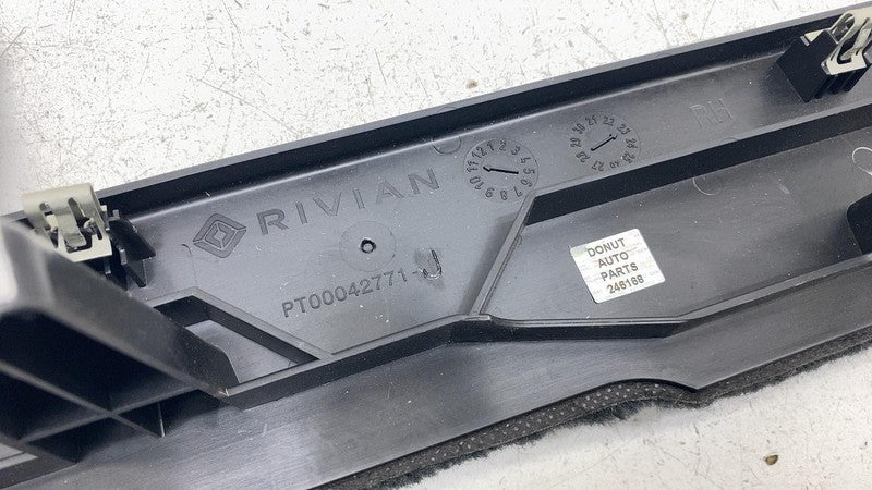 PT00042771-J ⭕ 2022-2025 Rivian R1S Rear Right Trunk Luggage Floor Trim Cover RH PT00042771-J