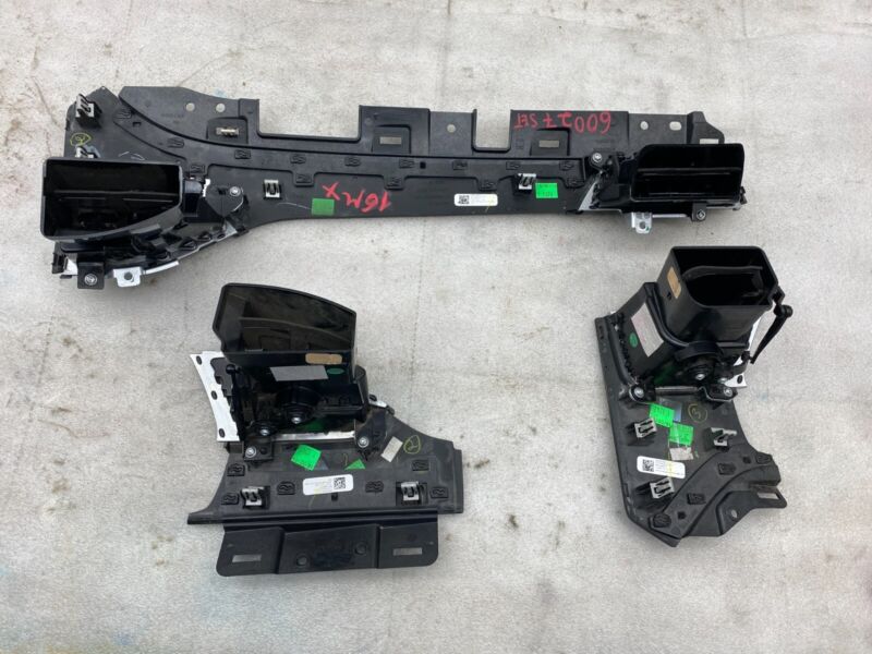 2016-2020 Tesla Model X SET of Dashboard Left + Right + Middle Air Vent Outlet