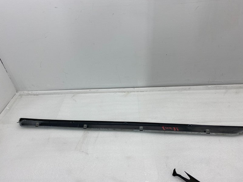 1012217-00 ⭕ 2012-2023 Tesla Model S Right Rocker Panel Scuff Plate Molding w/ Rubber Seal