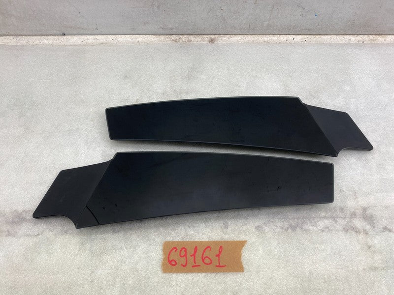 ⭕ 2012-2020 Tesla Model S PAIR Left & Right B-Pillar Molding Applique Glass Trim
