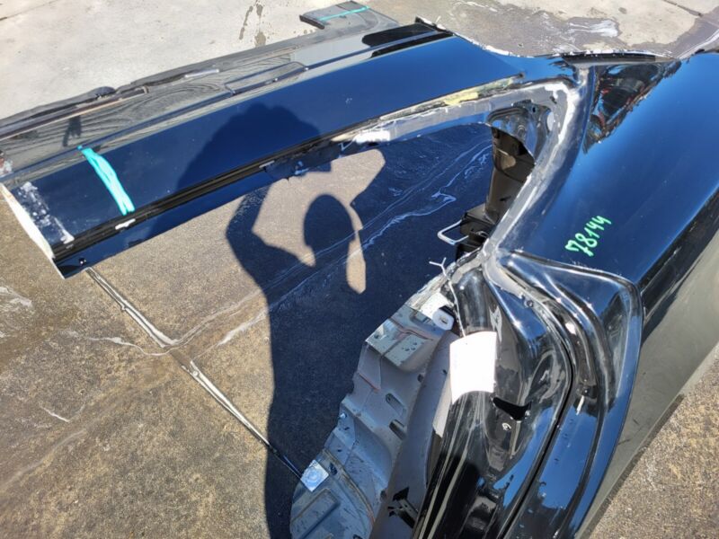 Does not apply 2012-2015 Tesla Model S Rear Left Quarter Body Side Panel Structural Cut Out LH