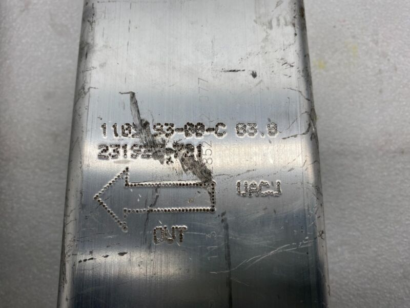 1109193 00 C ⭕ 17-23 Model 3 Y Front Bumper Reinforcement Crush Can Bracket x2 1109193-00-C