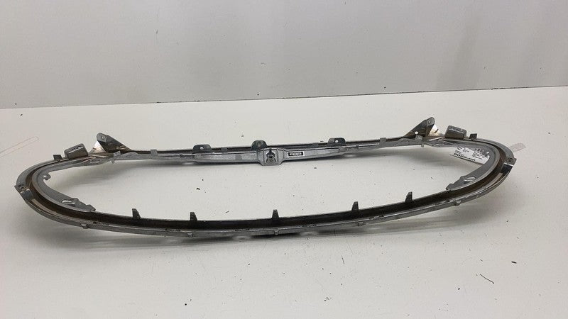 ⭕ 2012-2015 Model S Front Bumper Grille Chrome Surround Bright Trim 10