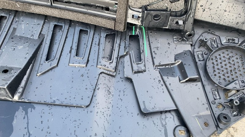 2024 2025 Tesla Cybertruck Front Bumper Cover w/ Grille & Lower Shield