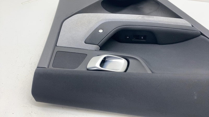⭕ 21-24 Polestar 2 Rear Left Interior Door Panel Trim Card Cover Black