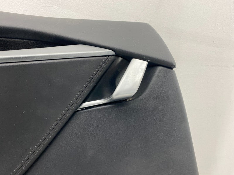 600613371L ⭕ 12-20 Tesla Model S Rear Left Interior Door Panel Trim Card Cover 6006133-71-L