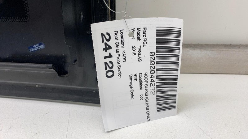 ⭕ 2012-2015 Tesla Model S MS Front Section Moving Sunroof Glass Assemb