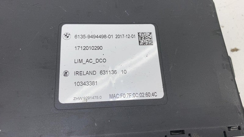 ⭕ 14-18 BMW i3 I01 Charging Interface Computer Control Module Unit 613