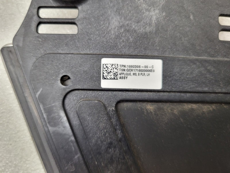 108389900B ⭕ 16-20 Model S Driver Side B-Pillar Applique Glass & Camera Left 1092306-00-C