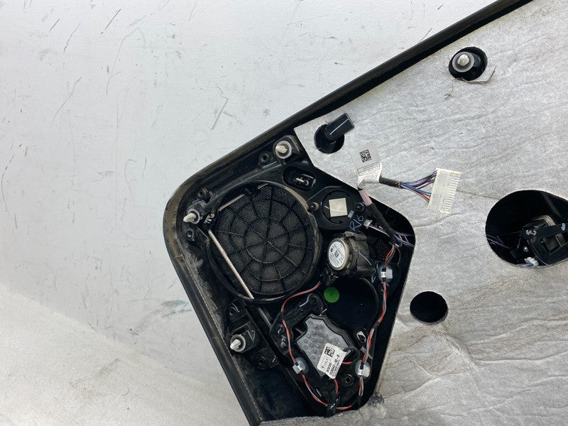 1036643 00 B ⭕ 2016-2020 Tesla Model X Rear Side Door Panel Trim Card Black Left 1038205-00-F