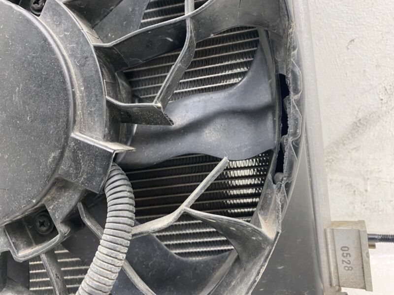 6007614 2012-2020 Tesla Model S MS A/C Condenser Cooling Fan Blade & Motor Assembly OEM
