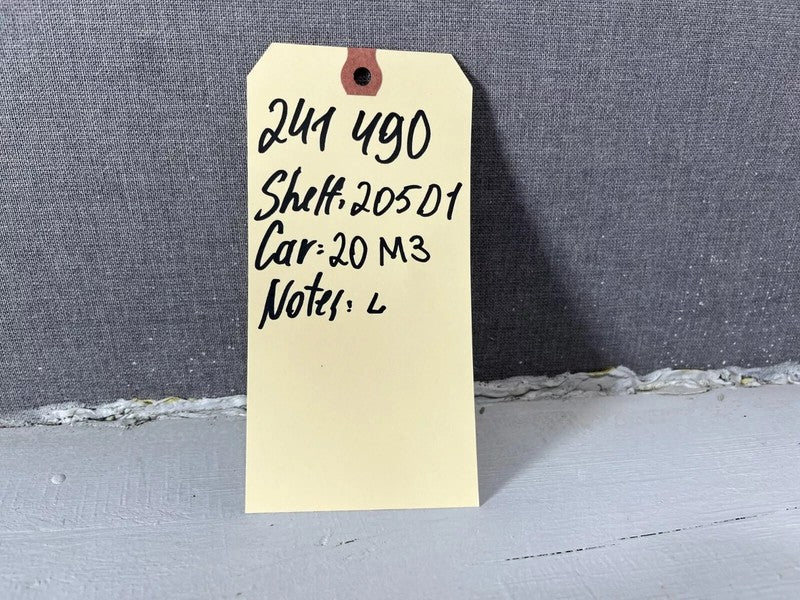 110043700E ⭕ 17-23 Model 3 Left B-Pillar Applique Glass Trim Molding w/ Camera 1100437-00-E