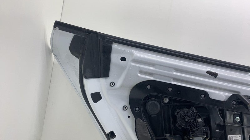 ⭕ 2017-2020 Tesla Model 3 Rear Driver Side Door Shell Panel Left LH White - PPSW