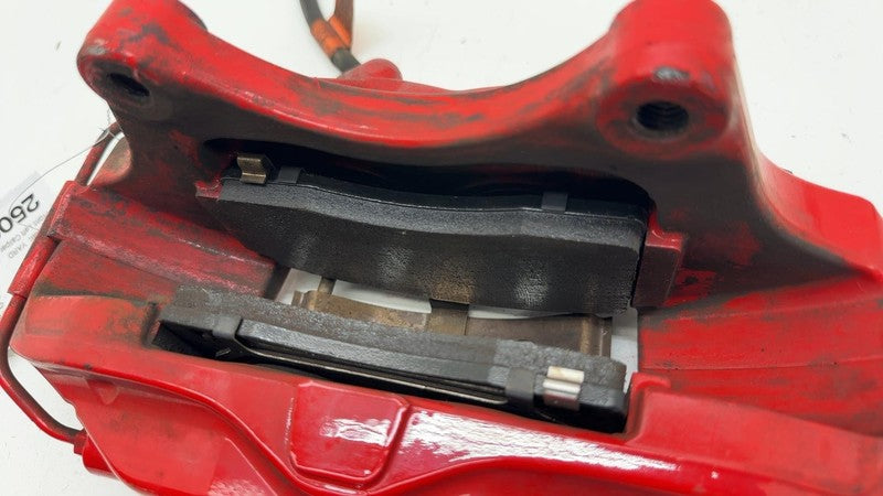 ⭕ 16-20 Model X Front Left Brembo Caliper w/ Brake Hose Line Red LH 10