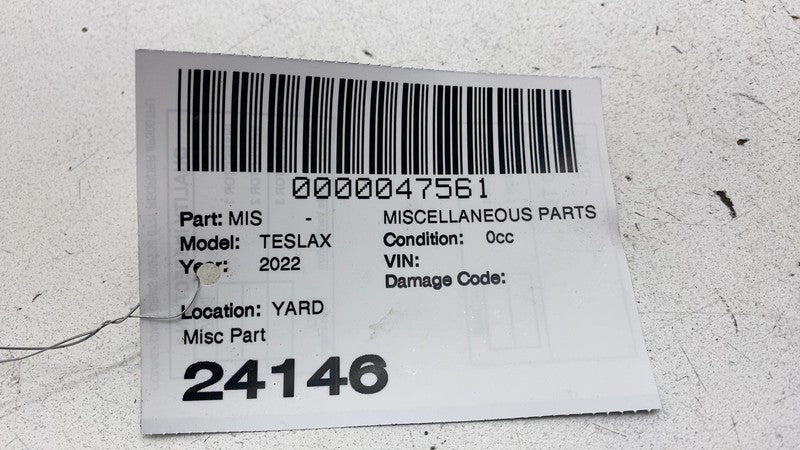 2016-2024 Tesla Model X MX Rear Passenger Side Exterior Outer Door Handle Right