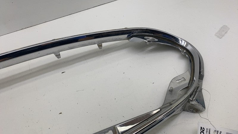 ⭕ 2012-2015 Model S Front Bumper Grille Chrome Surround Bright Trim 10