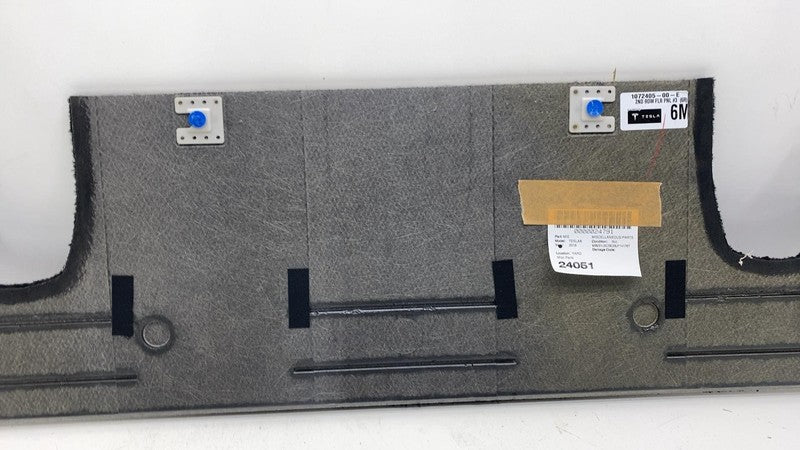 107240500E ⭕16-20 Model X 2nd Row Floor Trim Panel Carpet Mat Cover (6-Seater) 1072405-00-E