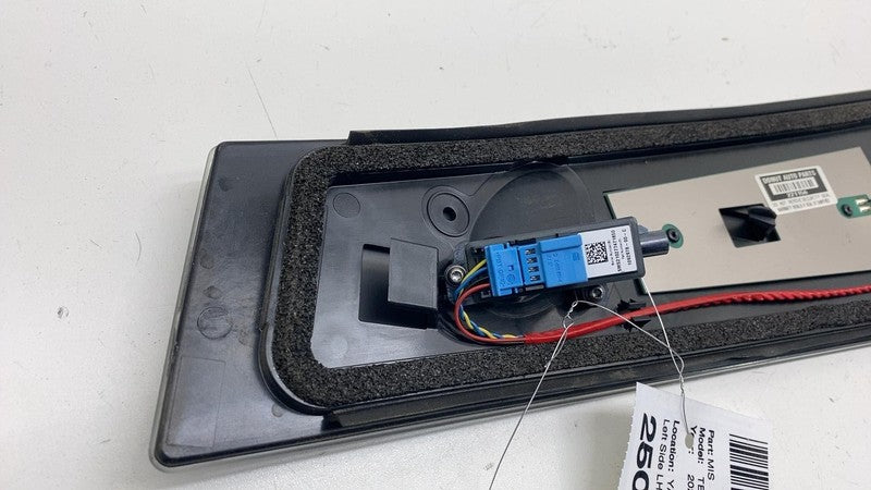 ⭕ 2017-2023 Tesla Model 3 Left B-Pillar Applique Glass Trim Molding 11