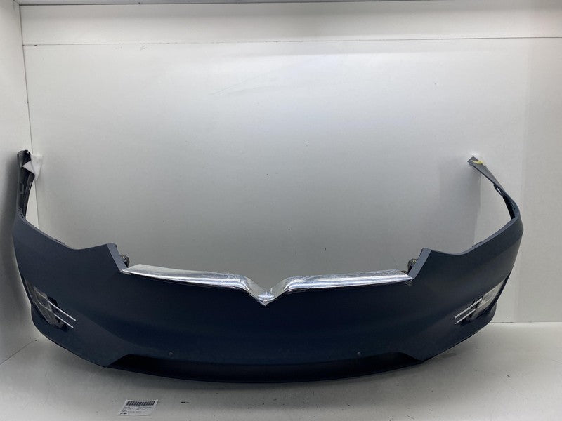 1091879-S0-A ⭕16-20 Tesla Model X Front Bumper Cover w/ Foglight Primed Assembly 1091879-S0-A