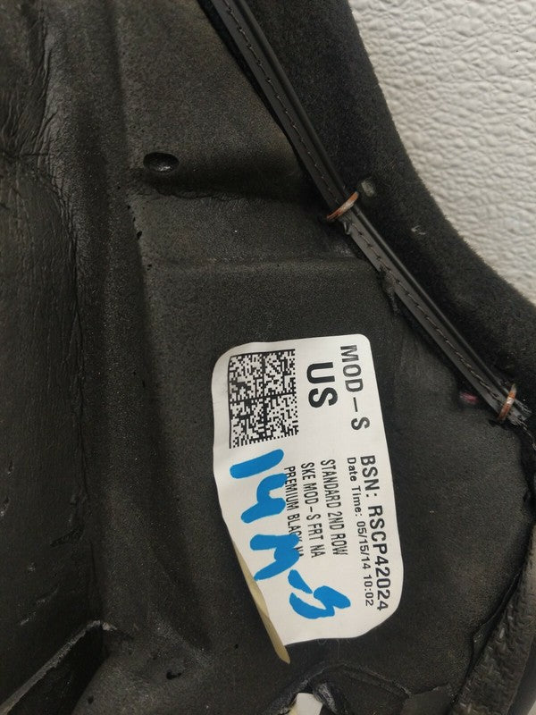 103733801A ⭕12-20 Tesla Model S Rear 2nd Row Seat Lower Bottom Cushion Leather 1037338-01-A