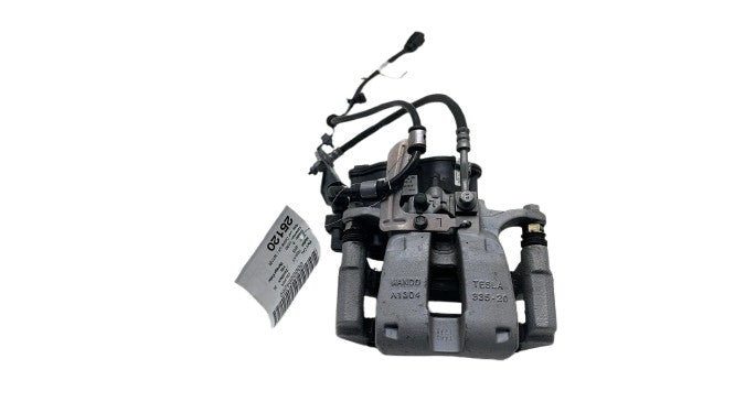 ⭕ 2020-2024 Tesla Model Y Rear Left Caliper w/ Brake Line Hose BASE 10