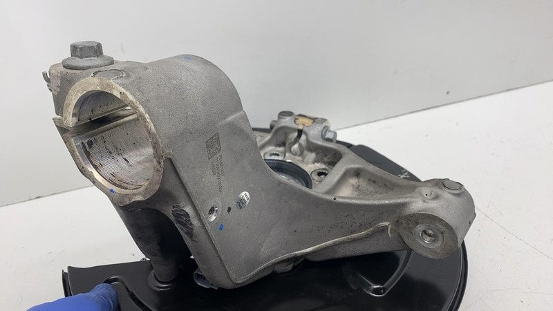 31681837 ⭕ 21-23 Polestar 2 Front Left Knuckle w/ Rear Upper & Lower Control Arm 31681837