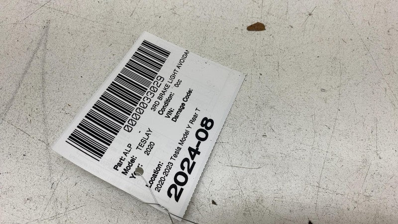 ⭕2020-2023 Tesla Model Y Rear Tailgate LED Third Brake Light Lamp Moun