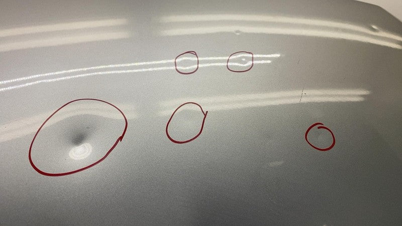 ⭕ 2023 2024 Toyota Prius Front Hood Bonnet Shell Panel Silver 1L0 (HAIL DAMAGE)