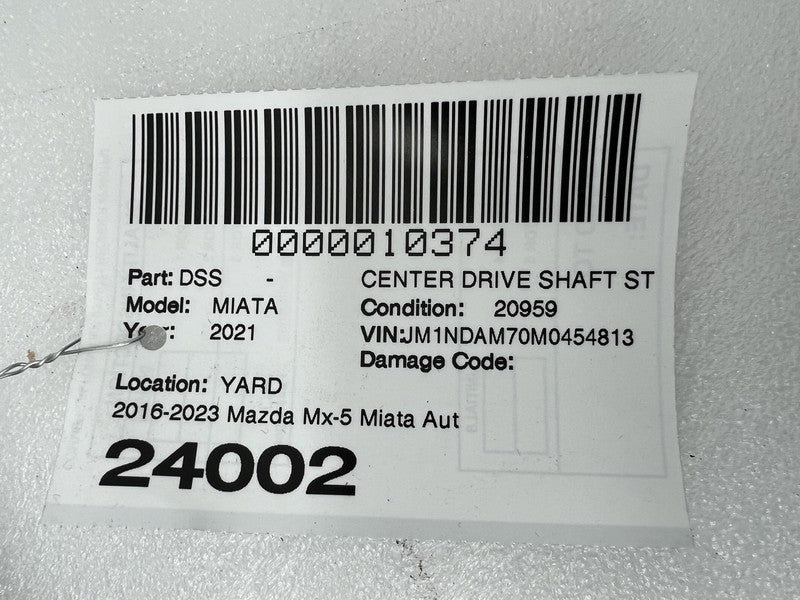 PA48 25 100 2016-2023 Mazda MX-5 Miata Automatic Transmission Propeller Shaft Driveshaft A/T