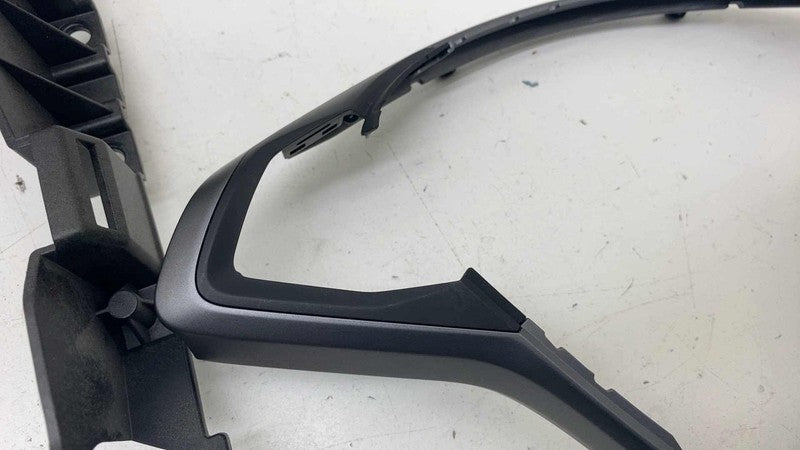 ⭕ 16-20 Tesla Model X Media Screen & Steering Wheel Trim Bezel Assy 10