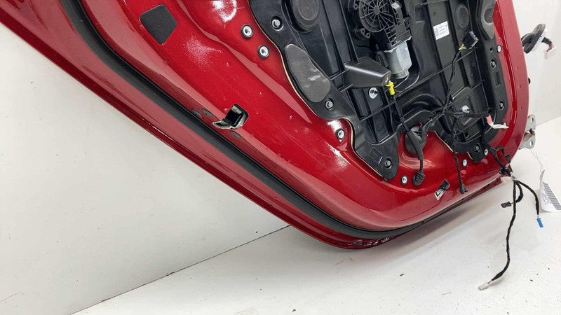 ⭕ 2017-2020 Tesla Model 3 M3 Rear Driver Side Door Shell Panel Left LH Red PPMR