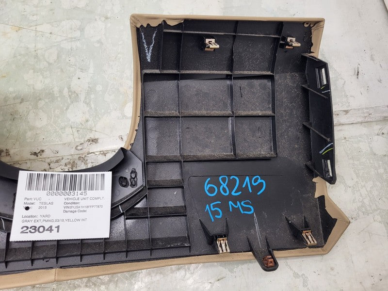 100240510F ⭕ 12-20 Model S Left Dashboard IP Lower Dash Trim Cover Retainer LH 1002405-10-F