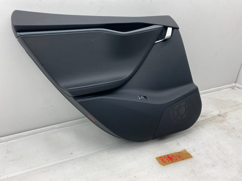 6006133 71 L ⭕ 12-20 Tesla Model S Rear Left Interior Door Panel Trim Card Cover 6006133-71-L