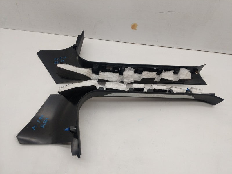 ⭕ 12-20 Tesla Model S Front Left & Right Lower A-Pillar Entry Sill Scuff Panel