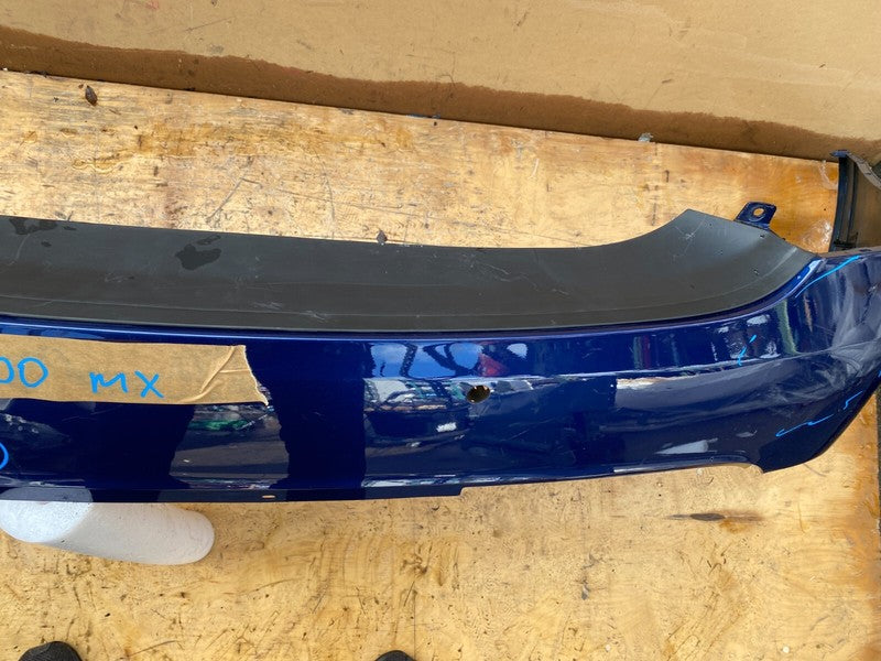 109747500A ⭕ 21-23 Tesla Model X Rear Bumper Cover Black w/ Park Sensor Holes 1097475-00-A