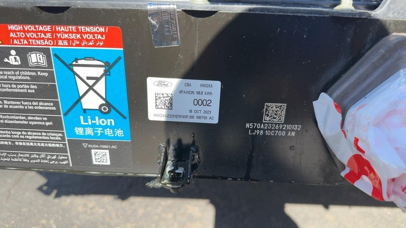 LJ9810C700AN ⭕2023 Ford Mustang Mach-E 98.8kW High Voltage Lithium Battery PJ9810B759AC (18K)